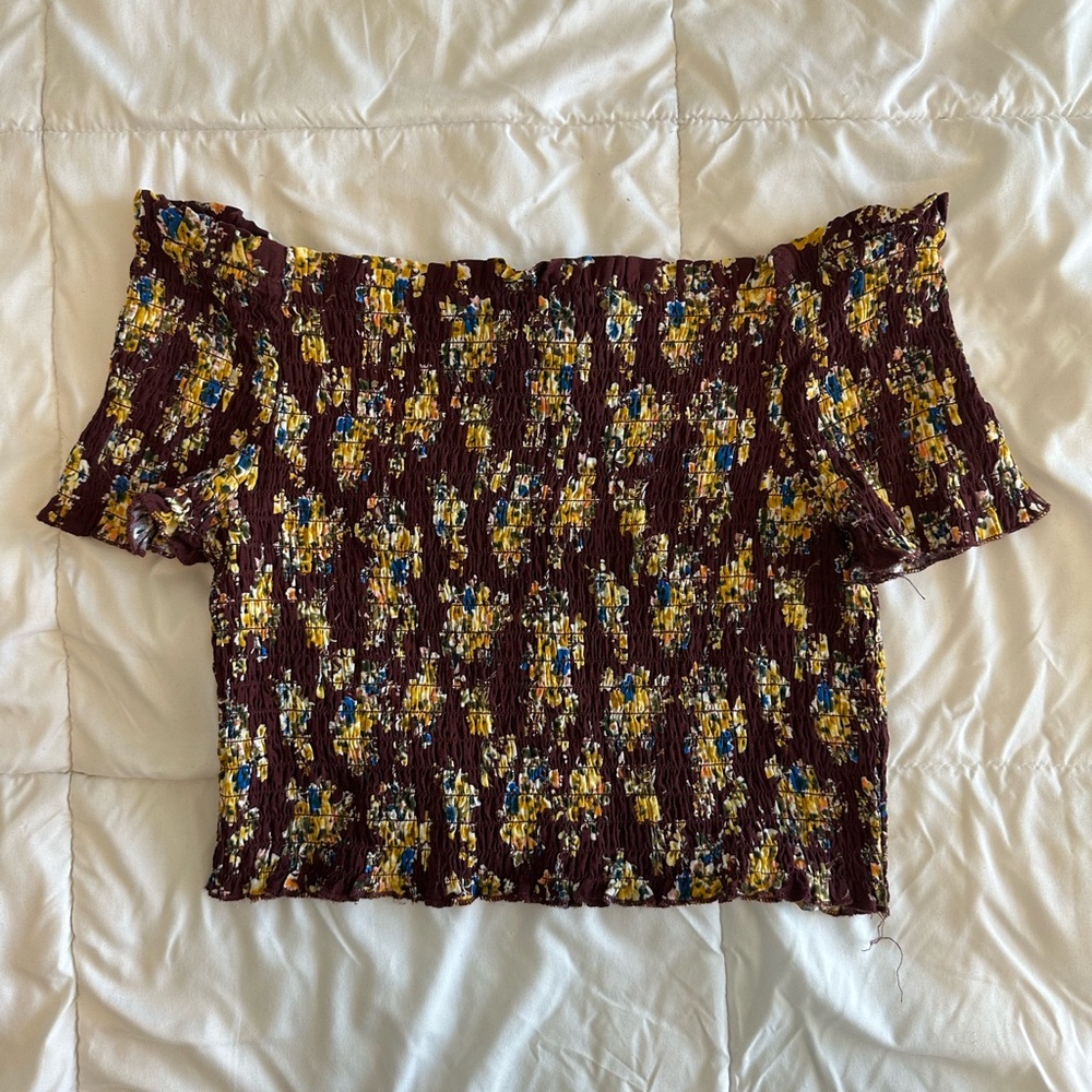 Xhilaration Floral Tube Top